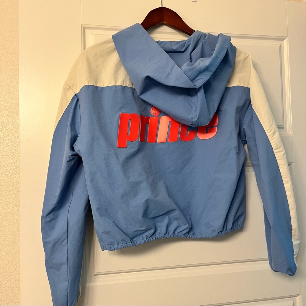 Prince Blue and White Women's Jacket